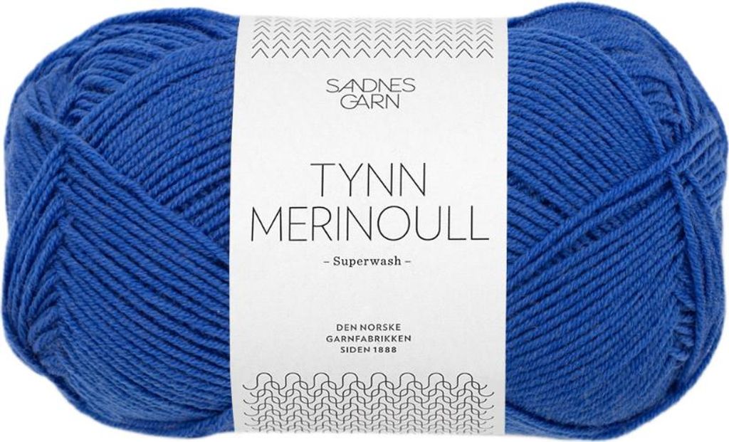 Sandnes Tynn Merinoull 50g 5845 dazzling blue