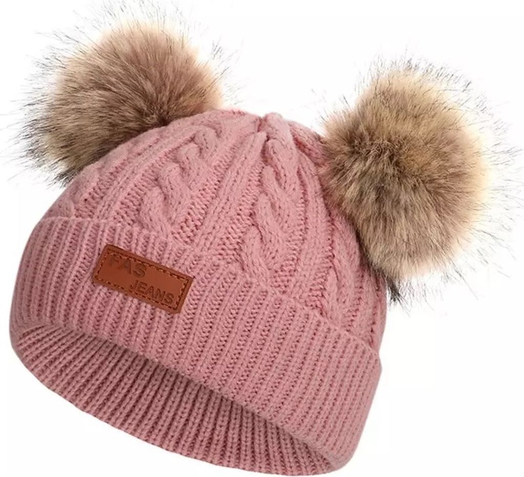 Fine Kindermütze in Rosa - Warm und Stylisch für Kinder KP21489