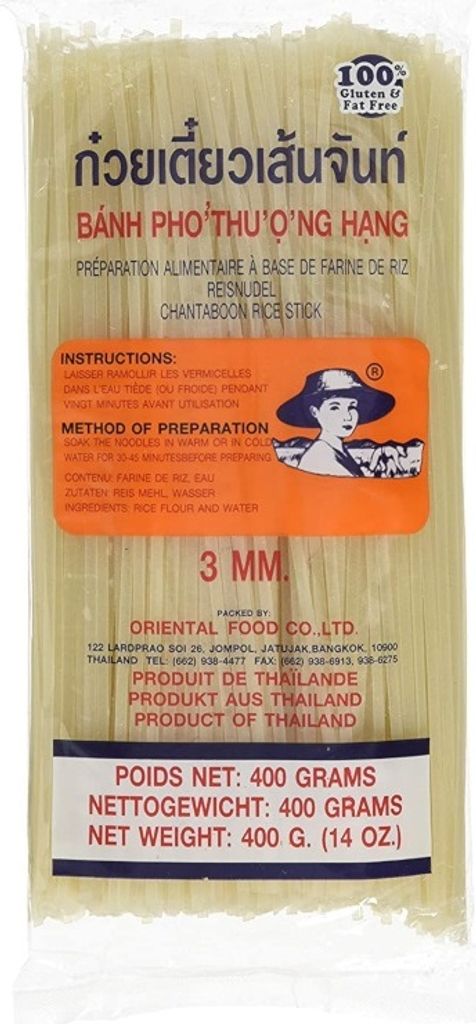 Farmer Brand Reisnudeln 3 mm breit 400 g