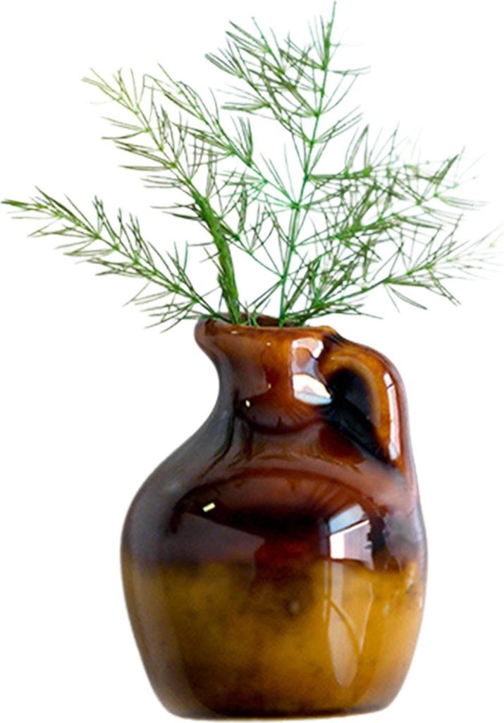3D-Kühlschrankmagnet mit Blumenvase, für Zuhause, Büro, Küche, Schließfach, Kühlschrank, Mini-Keramikvase, magnetische Dekoration, Ornament