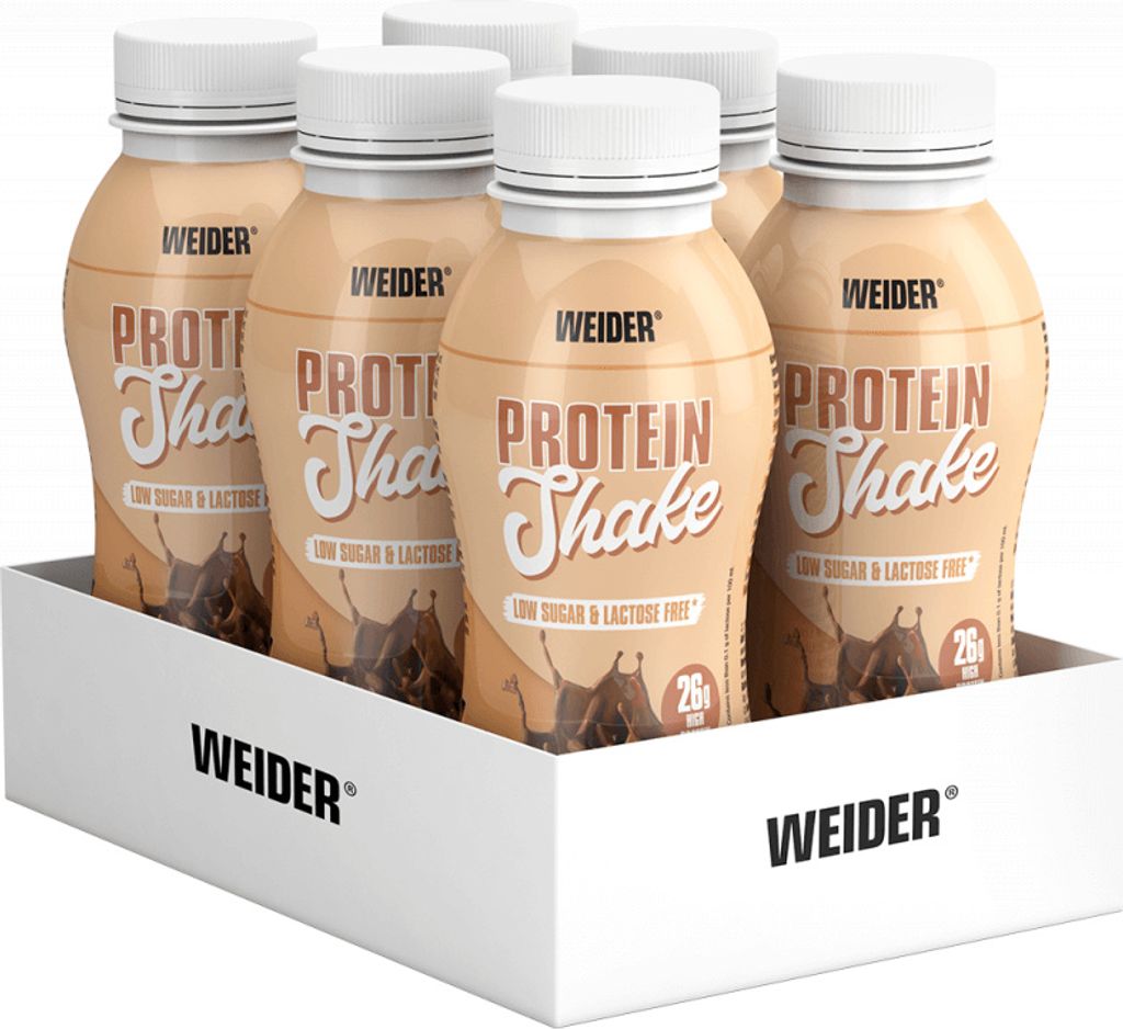 Weider Protein Shake (6x330ml) Milk Chocolate - Eiweiße - Produktbild 