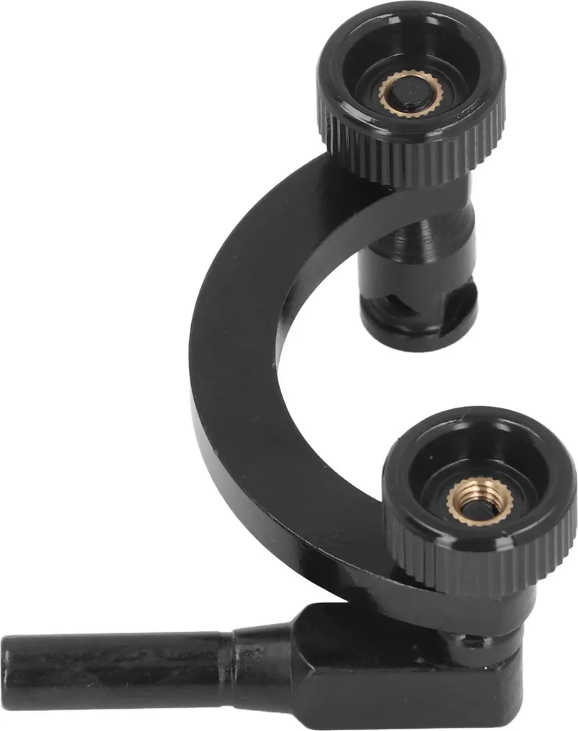 Support de connexion en arc avec tige 8mm et trou 6mm haute stabilité - 3