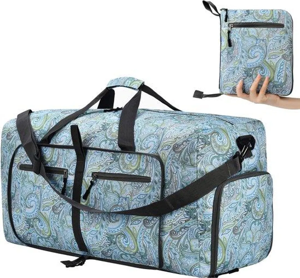 Grand sac de sport femme 65L fini le manque de place avec l'option sous vide