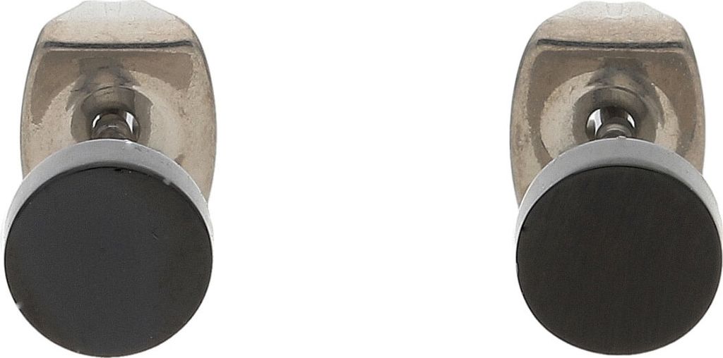 Boccia Titanohrstecker schwarz 05064-05