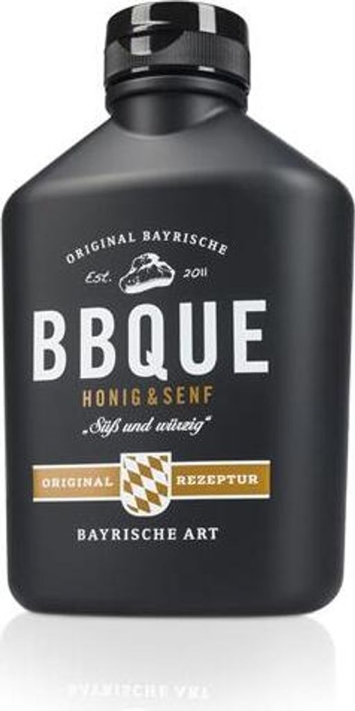 BBQUE Medovo-hořčičná omáčka na grilování 400ml Obrázek produktu 