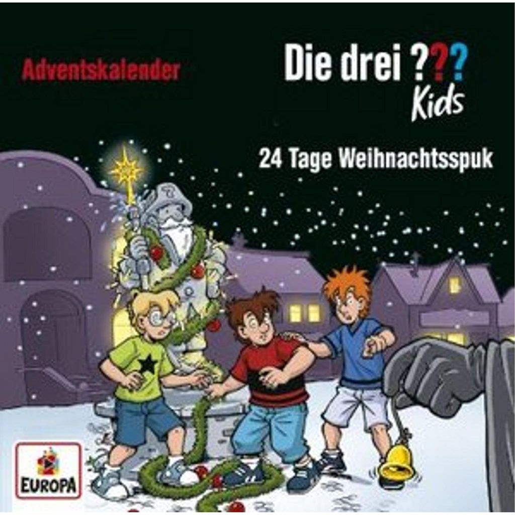 CD Die drei ??? Kids Adventskal. 24T Weihnachtsspu