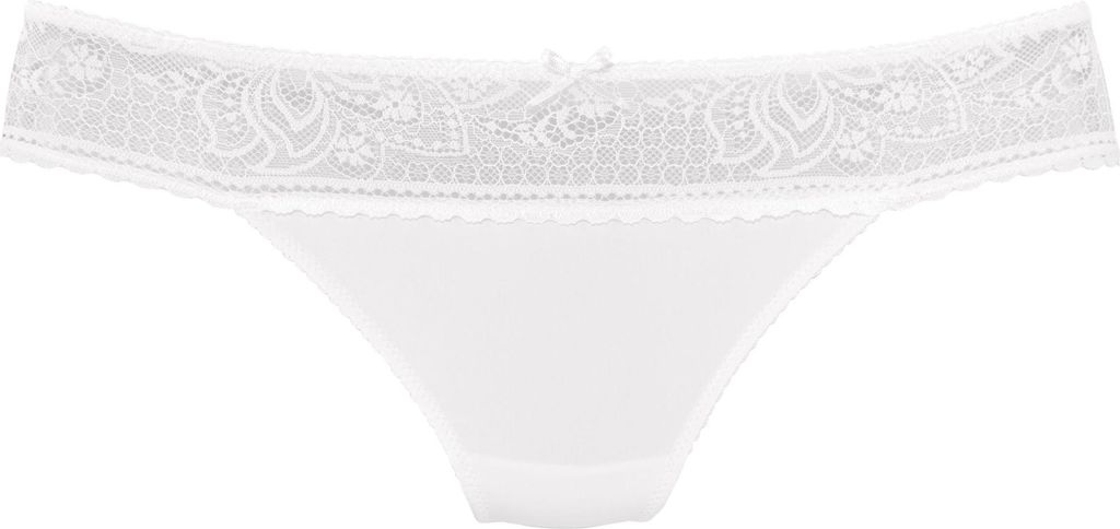 LASCANA String Luciana creme Größe 44/46