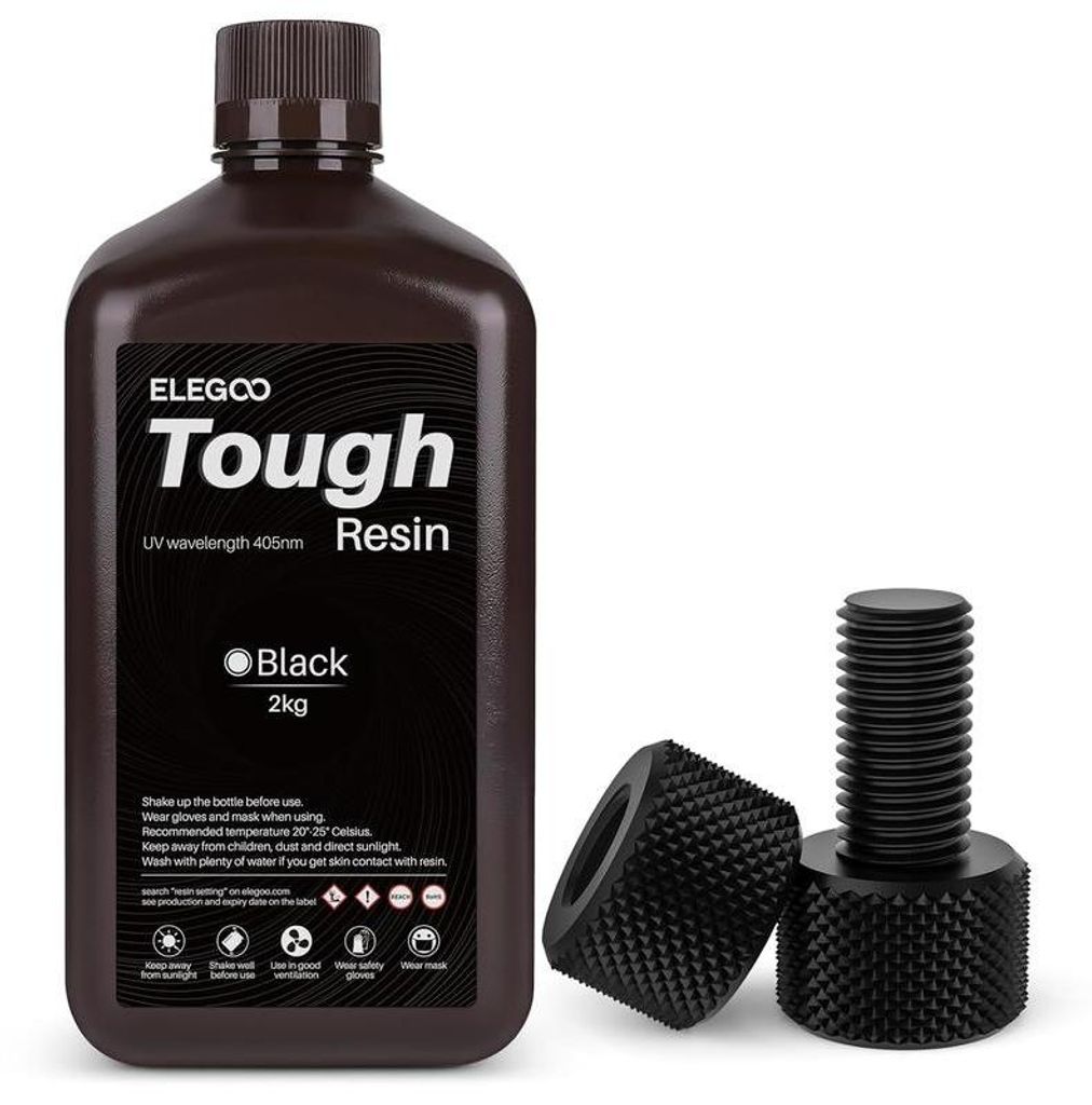 ELEGOO Tough Resin 2kg, černá Obrázek produktu 