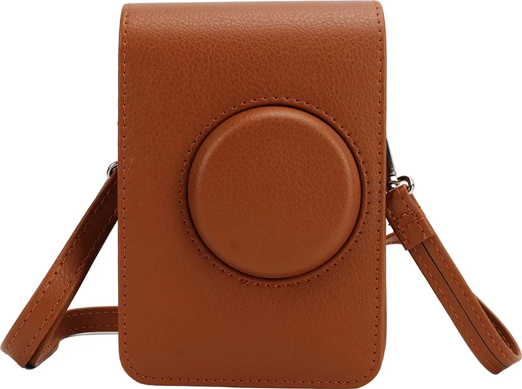 Borsa per Fujifilm Mini EVO Marrone Retrò - Custodia in Finto Cuoio