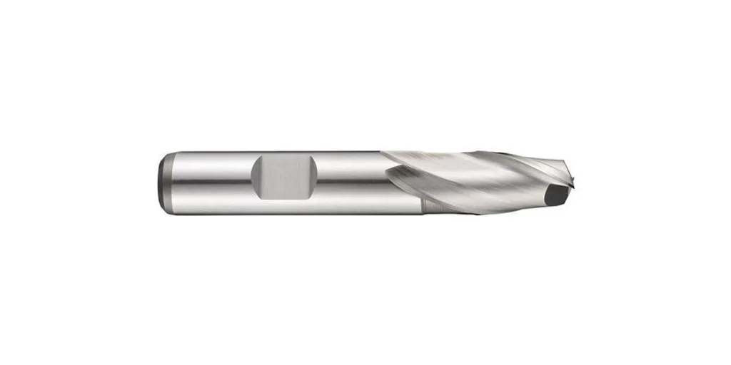 Fresa 8mm HSS-E-PM Z2 per Sedi Chiavette | Massima Rigidità DIN 327