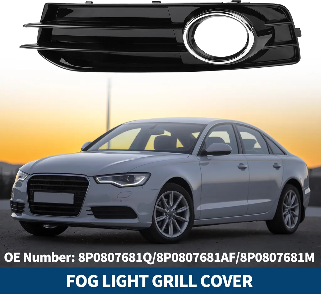 Grille antibrouillard pour Audi A3 8P idéale pour rénover le pare-chocs