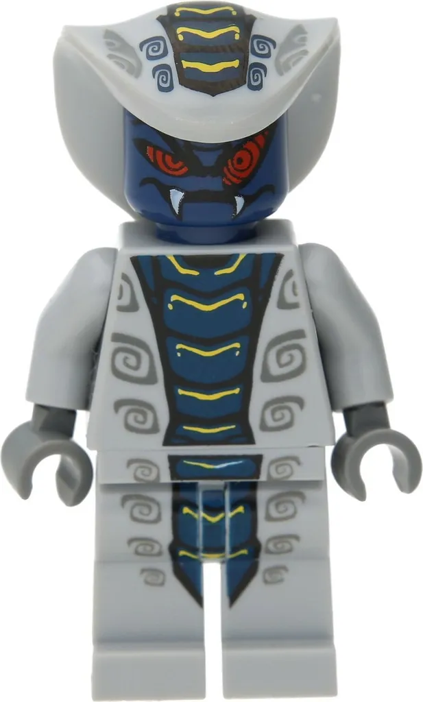 LEGO Ninjago 9579 Rattla - Toupie de Combat Serpent Hypnobrai Rouge