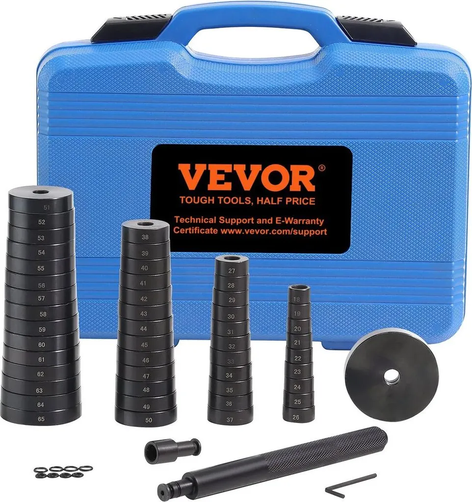 Extracteur de douilles métriques 18-74 mm pour montage de joints d'essieu