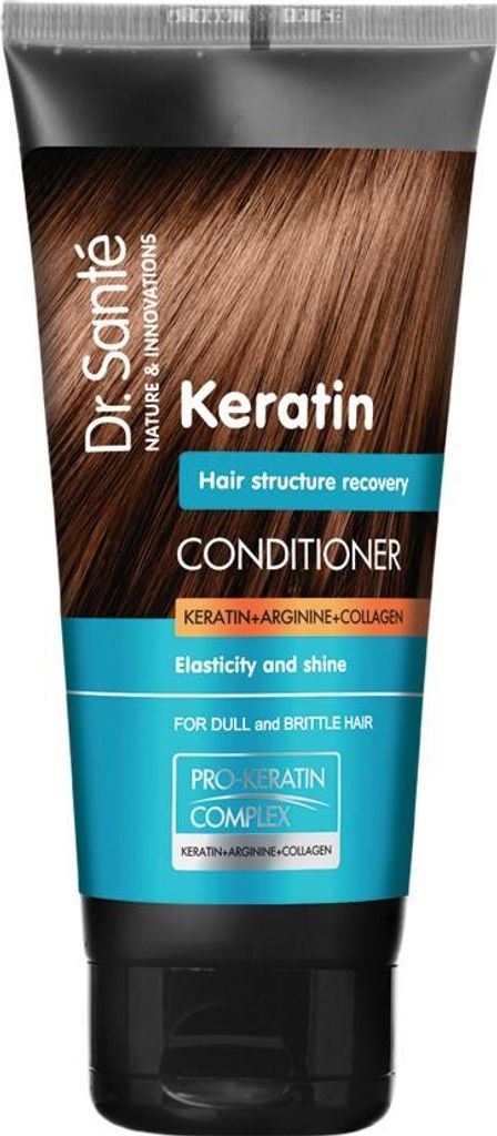 DR.SANTE Keratin-Conditioner für glanzloses und brüchiges Haar, 200 ml