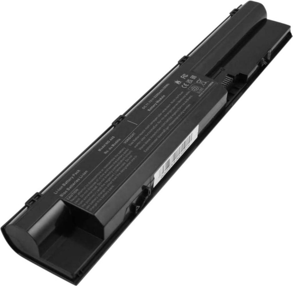 Avizar, Li-Ion Akku 5200mAh 11,1V für HP ProBook 450 G0 470 G0 Laptop, Schwarz