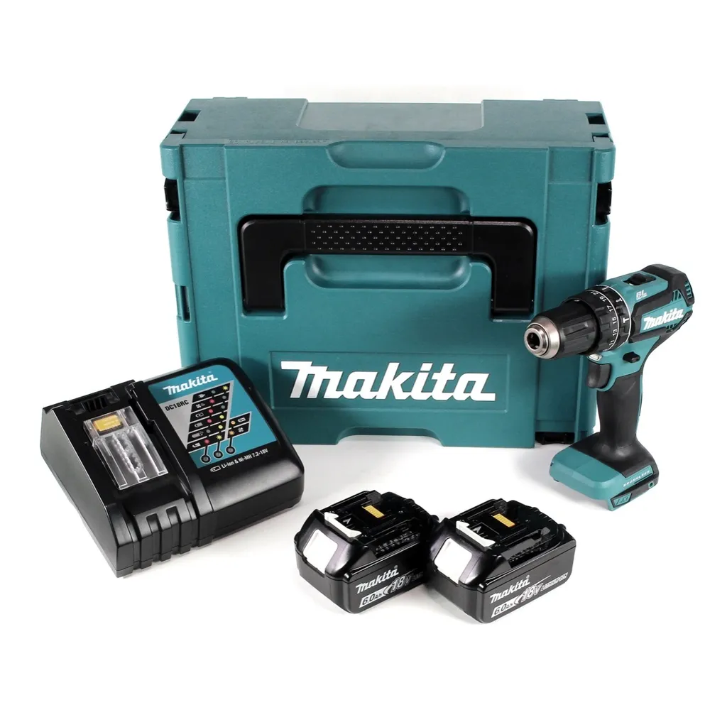 Perceuse Visseuse Makita DHP485RGJ 18V pour Chantier avec Pack Makpac