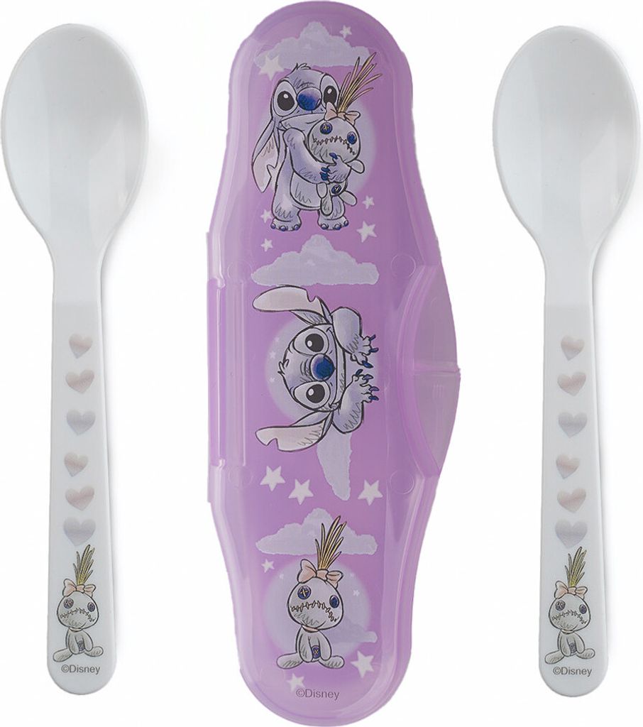 STOR Lö ffelset mit Lilo und Stitch Etui