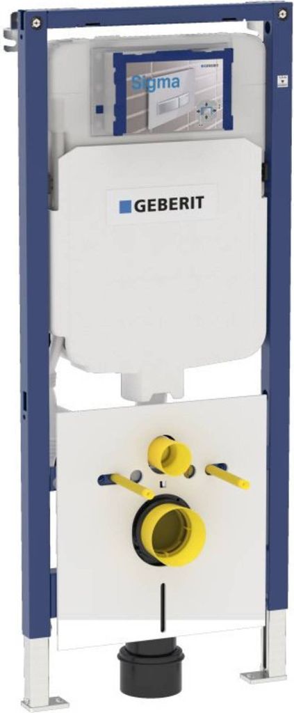 Geberit Duofix WC-Element mit Sigma UP720 Einbau-Spülkasten 8cm | Robuste