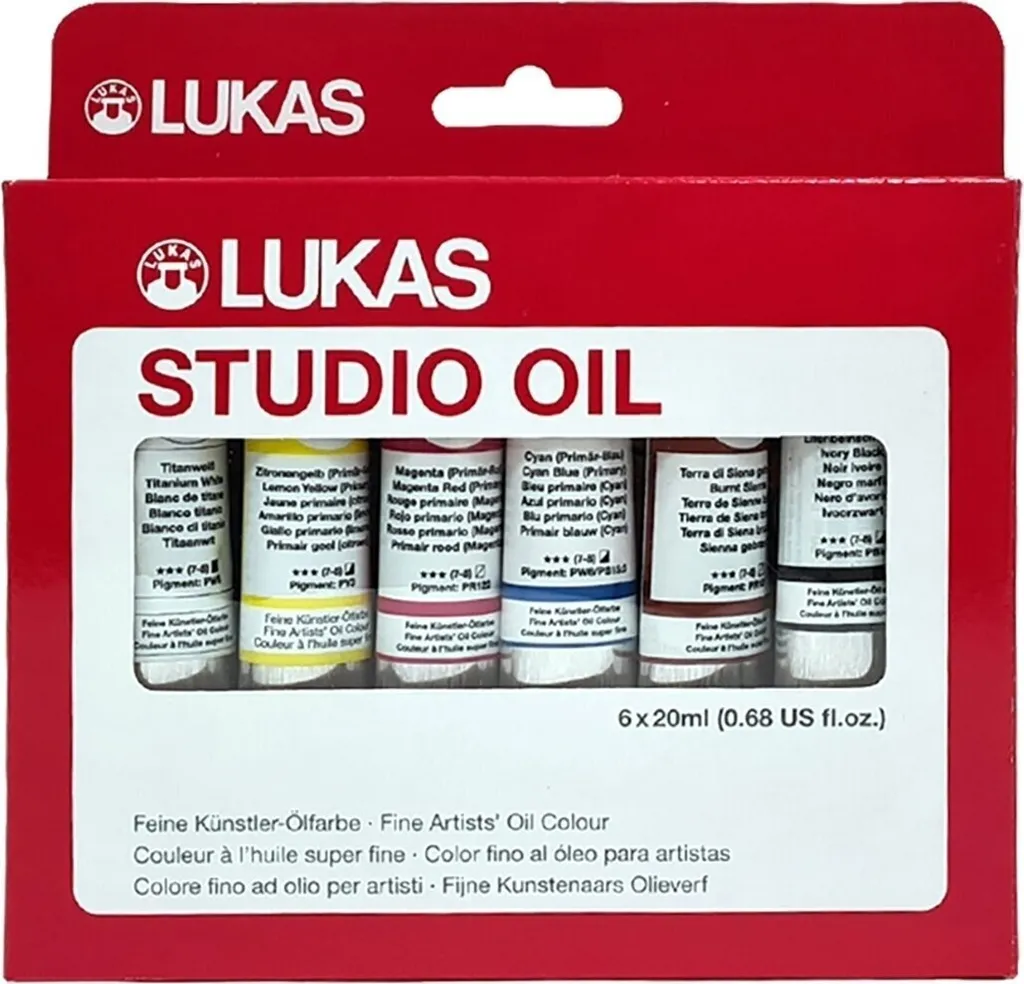 Peinture Huile Lukas Studio 21404166010 Anti-Craquelure Qualité Pro