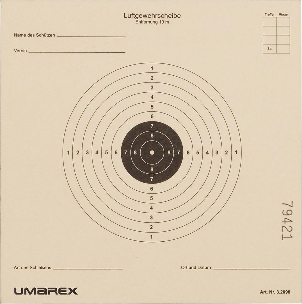 Tarcze papierowe Umarex 14x14 1000 szt. Obrázek produktu 