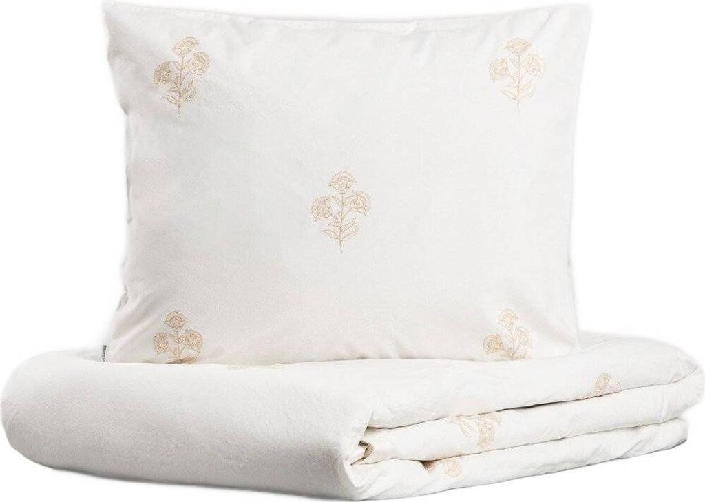HOMLA Pościel IMBRO bawełniana z haftem 160x200 + 2*50x60 Zdjęcie produktu 