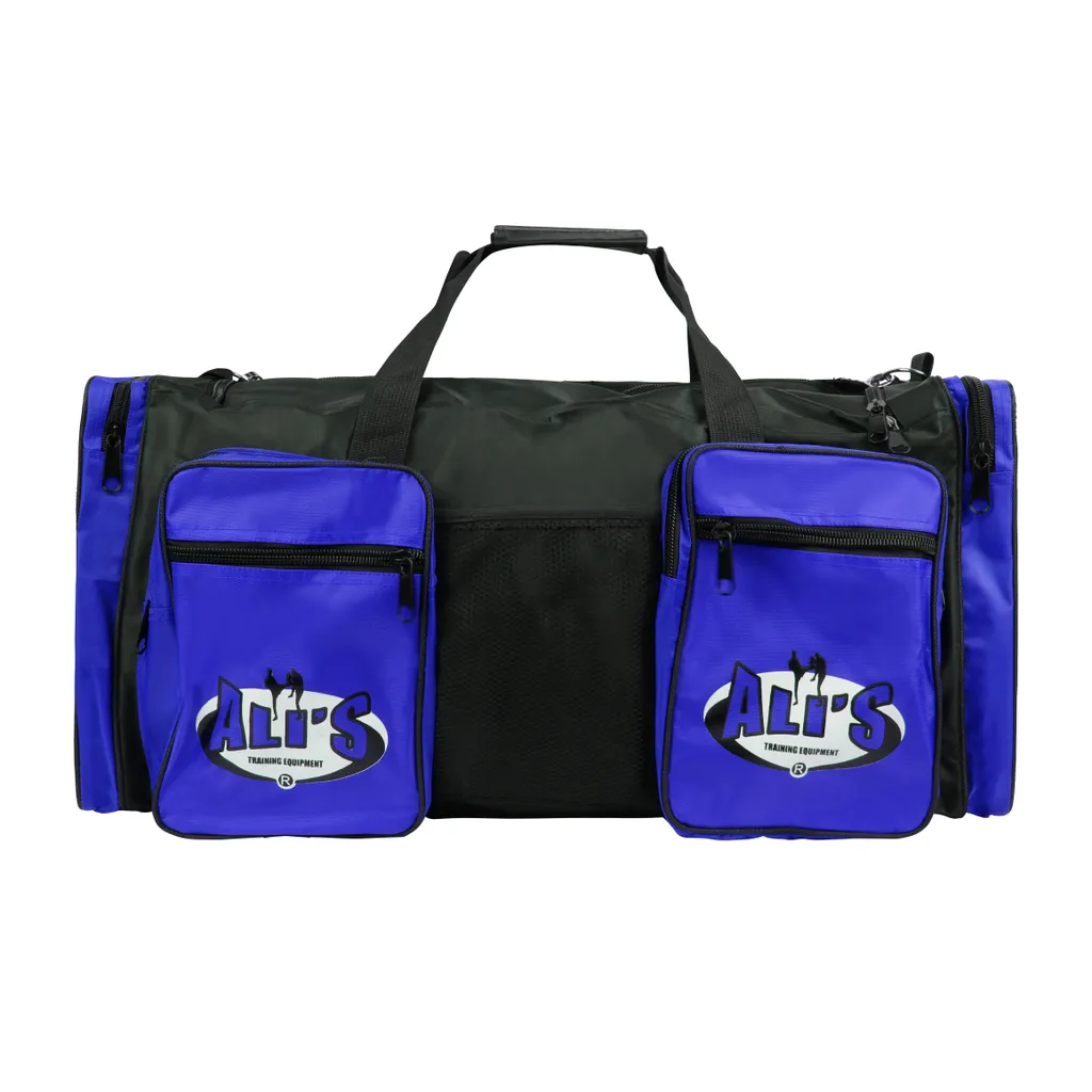 Sac d'entraînement XL bleu pour fitness et arts martiaux Ali's Fightgear