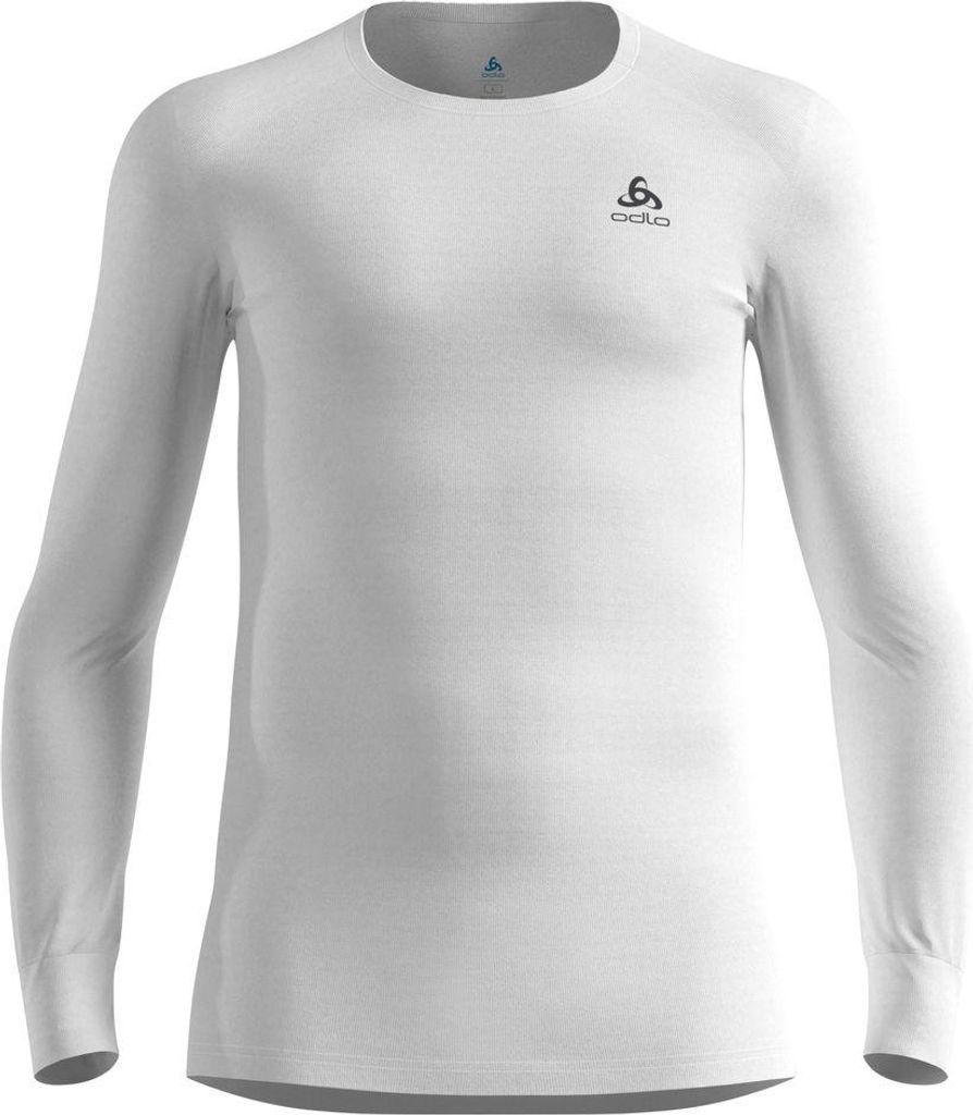 ODLO BL TOP CREW NECK L/S ACTIVE WA 10000 white M