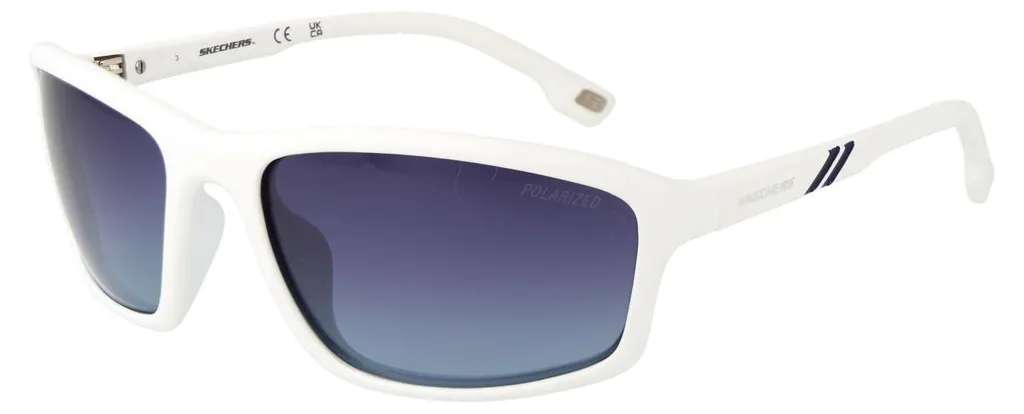 Lunettes polarisées Skechers SE6130 anti-éblouissement monture blanche homme