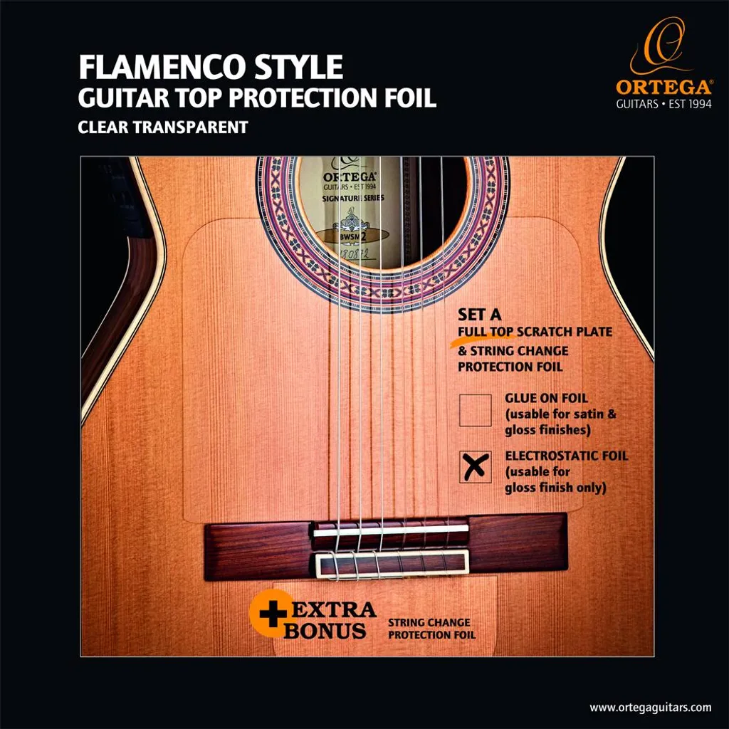 Guitare Classique Flamenca Ortega Oerp-Flam1 pour Musiciens Confirmés