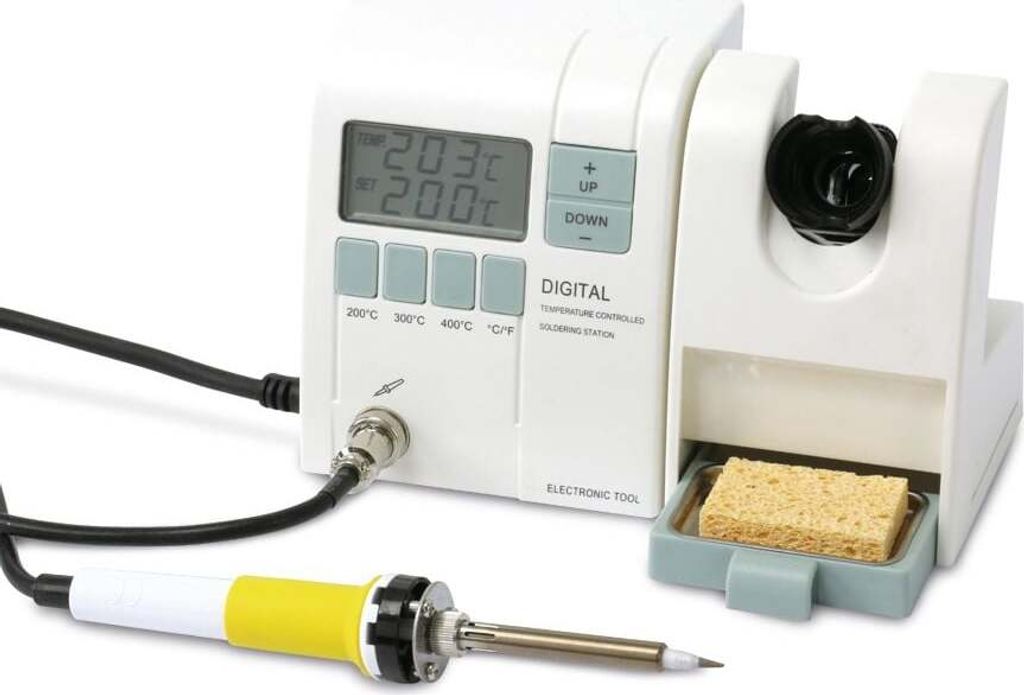DAYTOOLS professionelle digitale Lötstation LS-937 | Lötkolben mit 48 Watt Leistung | Große, digitale Temperaturanzeige | Stufenlose direkte Tem...