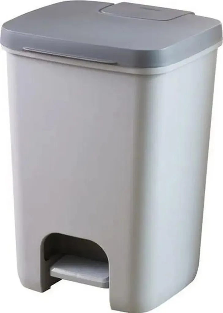 Poubelle ménagère 40L pour tri des déchets cuisine et maison - Graphite