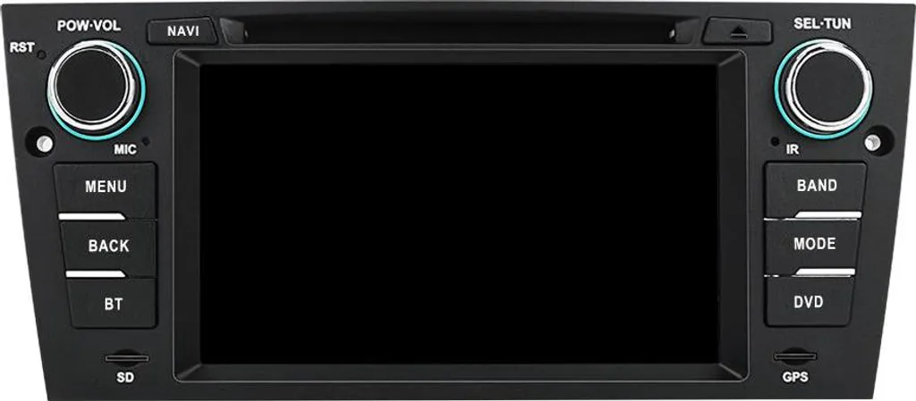 Autoradio GPS BMW Série 3 E90 E91 E92 E93 : Carplay et Bluetooth Fixe