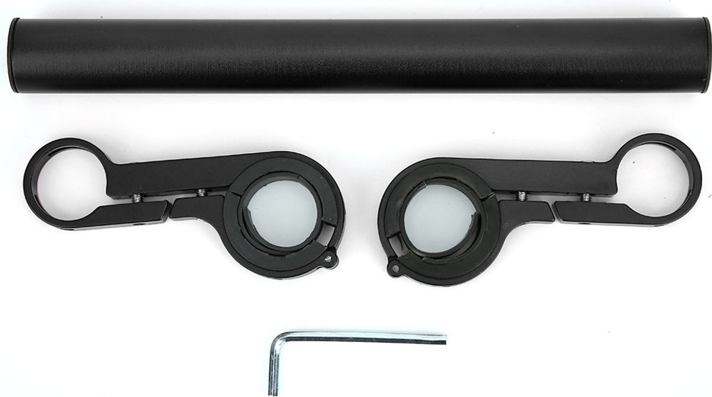 Fahrrad Multifunktions -Lenker -Verlängerungsrahmen Erweiterung der Halterung Bike Light Taschenlampe Support Clip Cycling Equipment Black Double ...