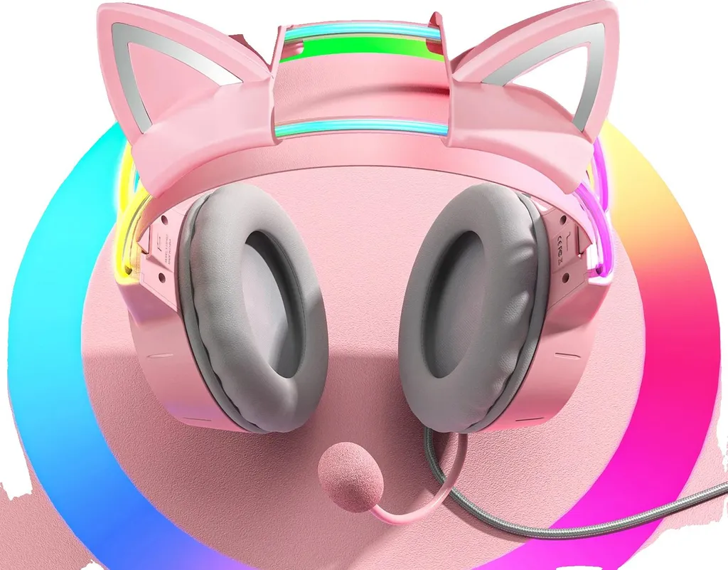 Casque de jeu sans douleur pour jouer des heures avec isolation sonore
