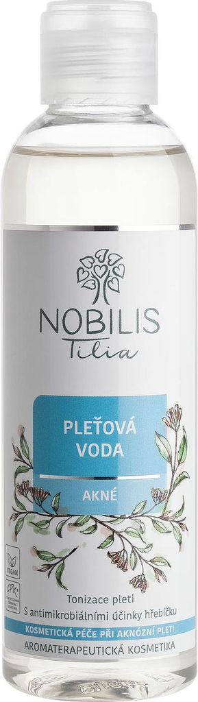 Akne-Gesichtswasser für Akne neigende Haut mit Nelkenöl und Fruchtextrakten, 200 ml