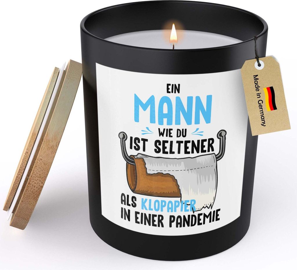 22Feels Ehemann Geschenk Hochzeitstag Spruchkerze Männer Geburtstag Sojawachs Kerze im Glas Liebe Ehe Partner Handgemacht Duft Deko Vegan Nachhalt...