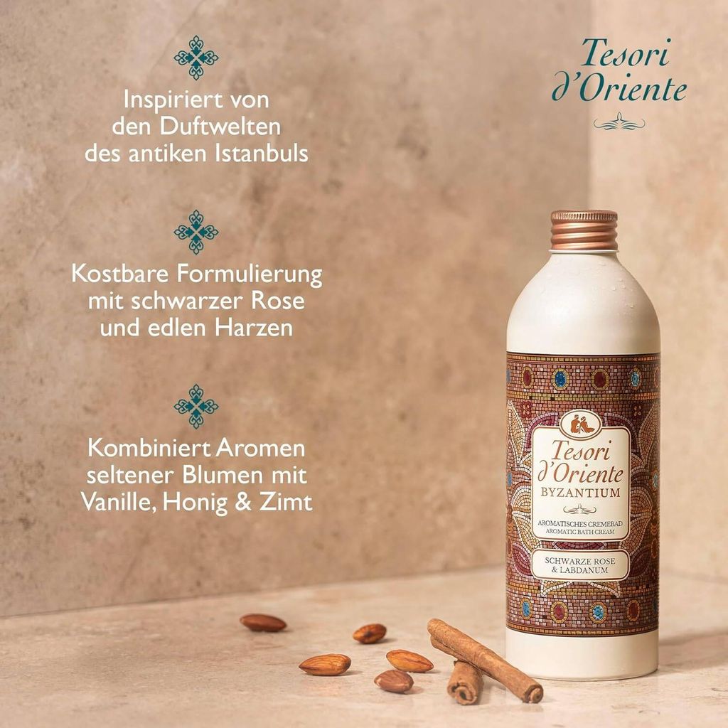 Tesori d'Oriente Byzanz Badeflüssigkeit 500 ml Produktbild 