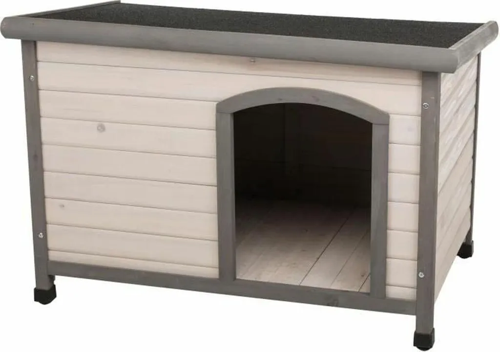 Cabane Trixie Gris anti-stress - Niche sécurisée contre l'anxiété