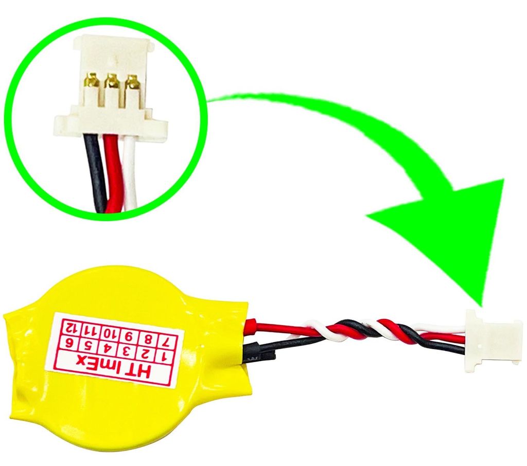 RTC BIOS CMOS Battery Batterie akku kompatibel für DELL Produktbild 