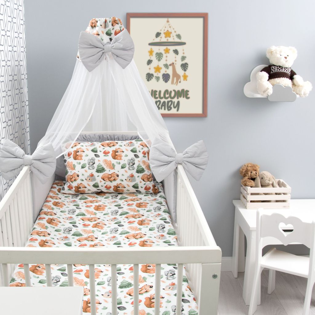 Amilian Baby Bettwäsche 7tlg Set: Nestchen, Produktbild 5
