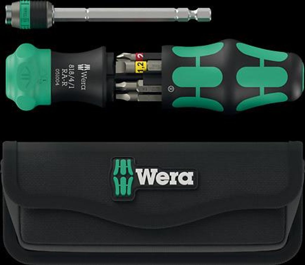 Wera Kraftform Kompakt 26 RA-R mit Tasche