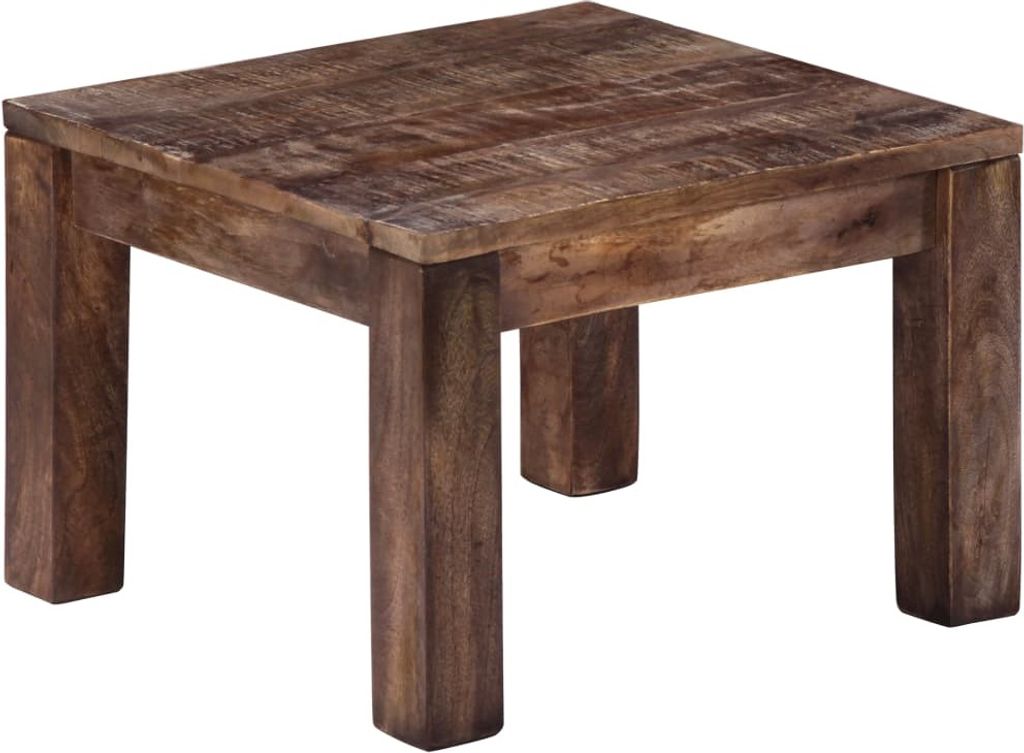 Maison Exclusive - Couchtisch 50×50×35 cm Massivholz Mango