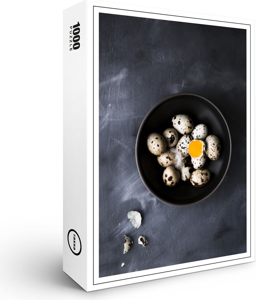 raxxa Premium-Puzzle "Quail eggs", 1000 Teile