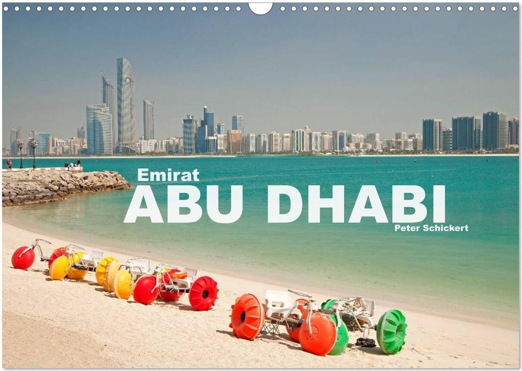 Emirat Abu Dhabi (Wandkalender 2026 DIN A3 quer), CALVENDO Monatskalender