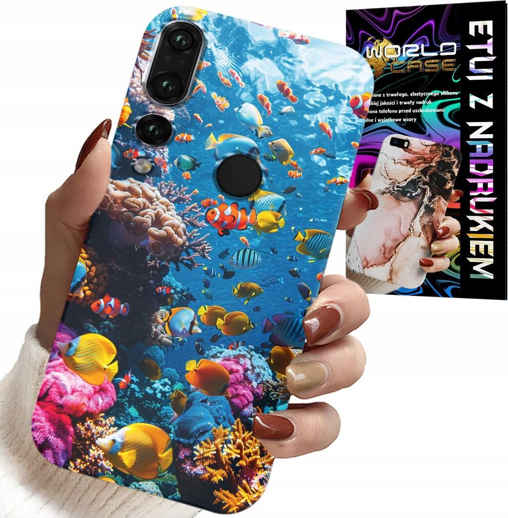Fall Für Huawei P20 Pro - Riff Bunte Fische Unterwasser Fischwelt