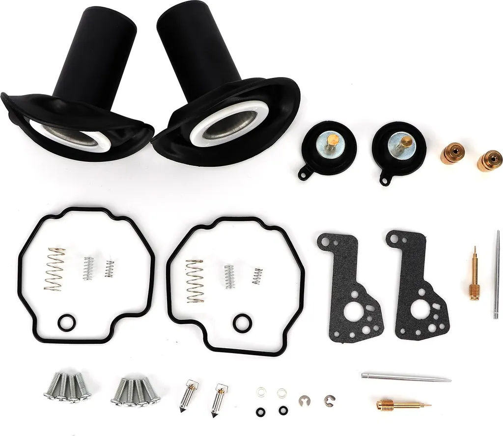 Lot de 2 Kits de Maintenance Carburateur pour Moto Yamaha Virago XV 535