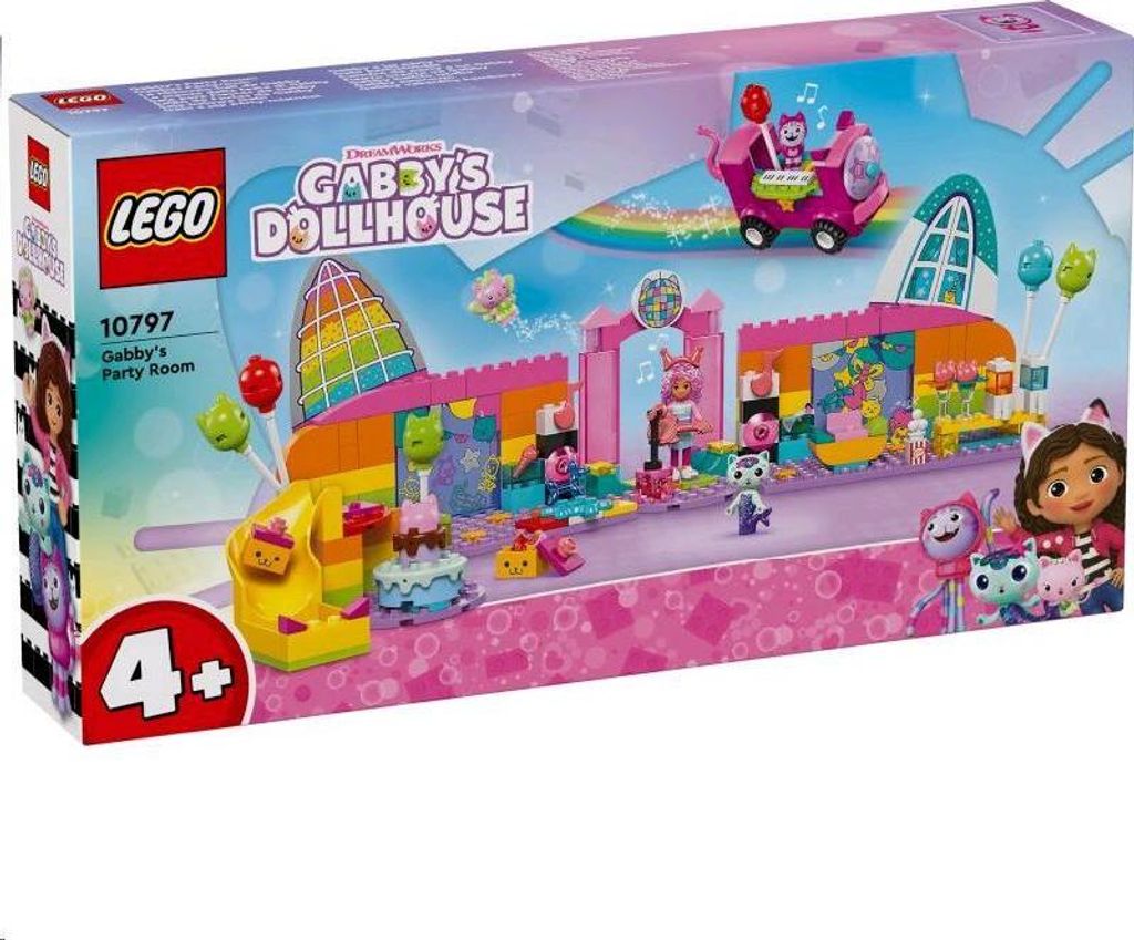 LEGO® Gabby's Dollhouse 10797 Gabbys Partyraum Produktbild 