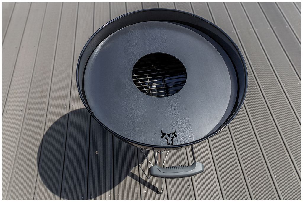 Feuerplatte für Kugelgrill 57er mit Grilleinsatz Plancha Grillplatte Grill BBQ Feuerplatte für Kugelgrill 57er mit Grilleinsatz Plancha Grillplatte Grill BBQ