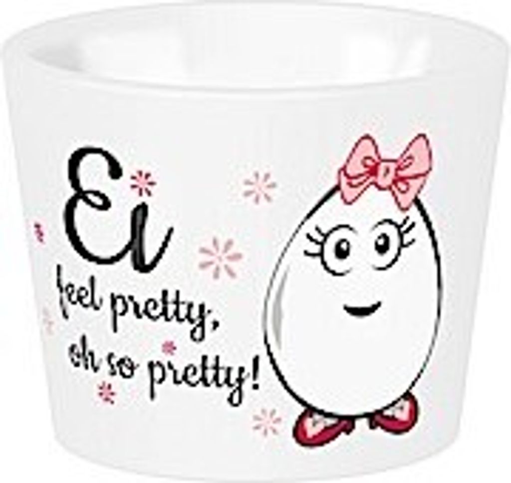 Eierbecher mit Motiv »Ei feel pretty« - Sheepworld