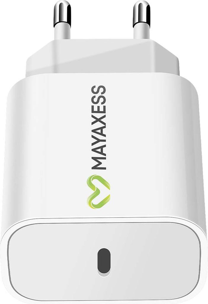 Mayaxess, USB-C Ladegerät 20W Schnellladung für Google Pixel 10 Pro, Weiß